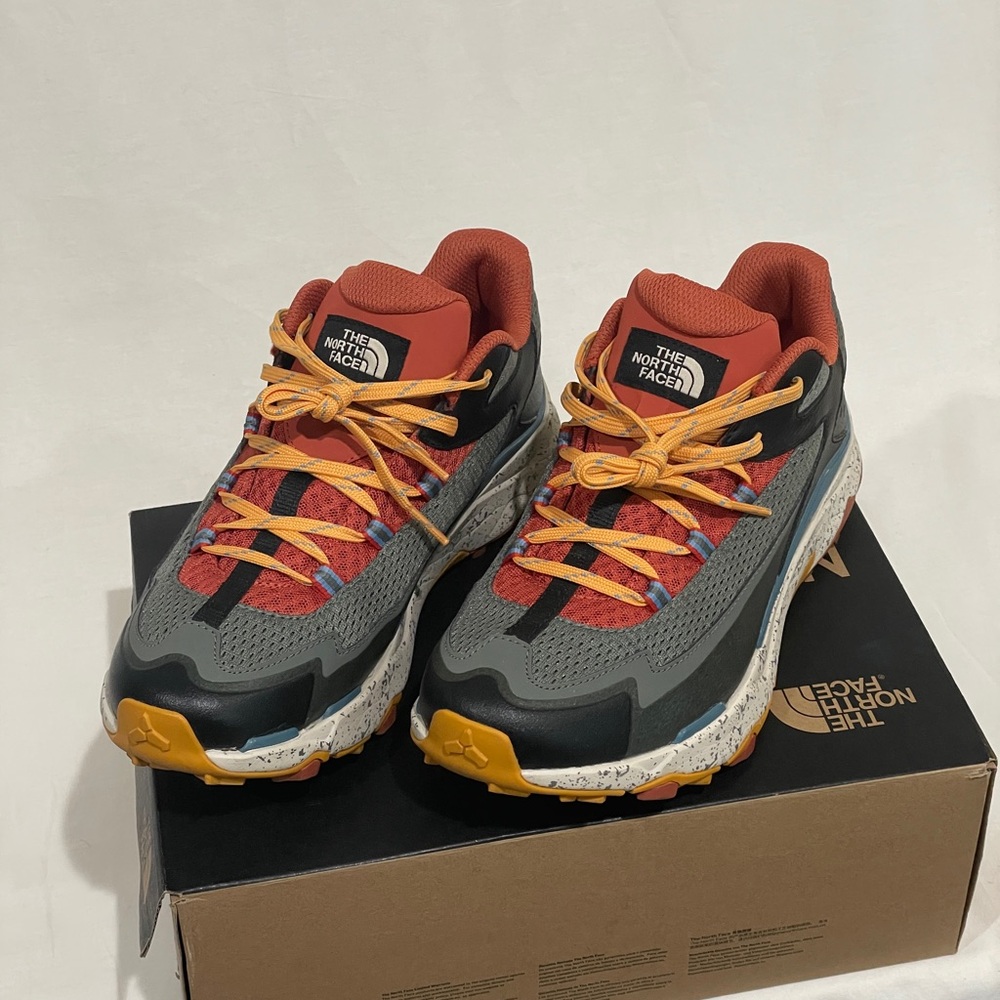 The North Face Men’s VECTIV™ Taraval Athletic Shoes - Gray, Orange, Black